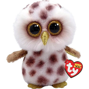 TY Mini Boos - MOONLIGHT the Purple Owl (2 inch) Vinyl Figure Collectible  Key Clip Toy 