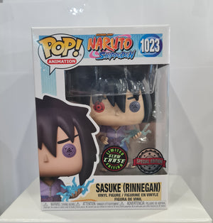 Naruto: Shippuden - Sasuke Rinnegan US Exclusive (Glow Chase) Pop! Vinyl