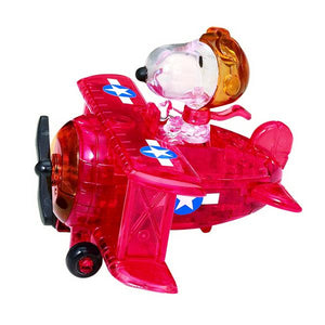 3D Crystal Puzzle - Snoopy Flying Ace