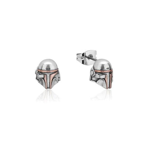 Image of Couture Kingdom Star Wars - Star Wars Boba Fett Stud Earrings