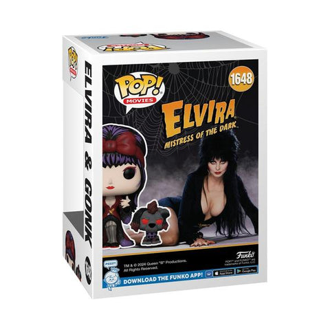 Image of Elvira - Elvira & Gonk (Moonlight) US Exclusive Pop! Vinyl