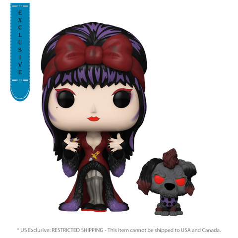 Image of Elvira - Elvira & Gonk (Moonlight) US Exclusive Pop! Vinyl