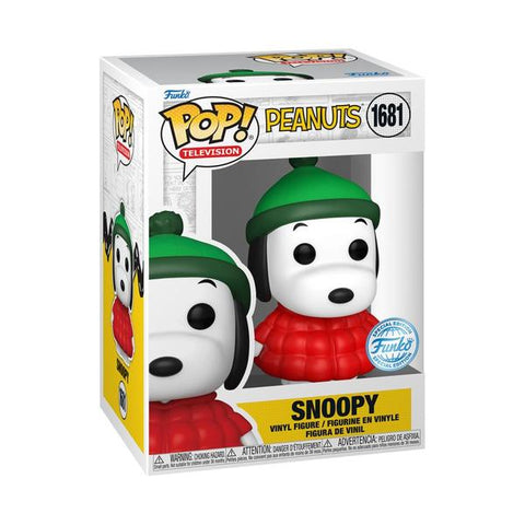 Image of Peanuts - Snoopy in Coat US Exclusive Pop! Vinyl