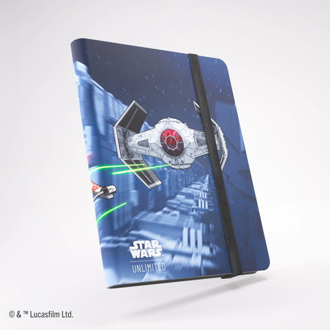 Image of Gamegenic Star Wars Unlimited 18-Pocket Album - X-wing/Tie Fighter