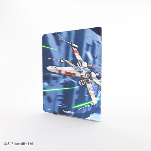 Image of Gamegenic Star Wars Unlimited 18-Pocket Album - X-wing/Tie Fighter