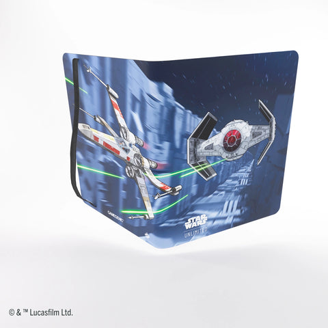 Image of Gamegenic Star Wars Unlimited 18-Pocket Album - X-wing/Tie Fighter