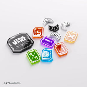 Gamegenic Star Wars Unlimited Acrylic Tokens PRO