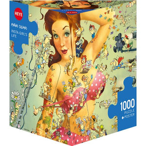 HEYE Insta-Girl's Life 1000pc Puzzle