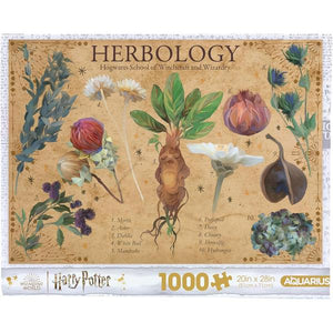 Harry Potter Herbology 1000pc Puzzle