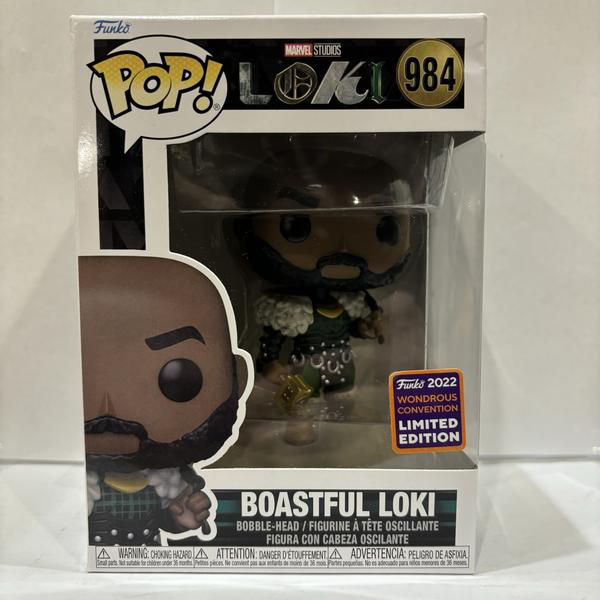 Pre-Owned Loki (TV) - Boastful Loki WonderCon Exclusive Pop! Vinyl