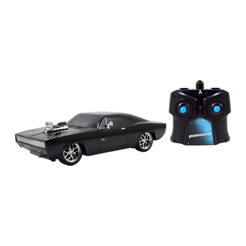 Image of Fast & Furious - Dom's 1970 Dodge Charger 1:24 Scale Remote Control Car