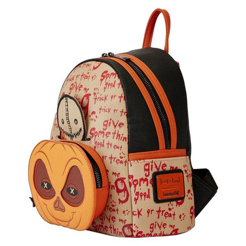 Image of Loungefly Trick 'R Treat - Pumpkin Cosplay Mini Backpack