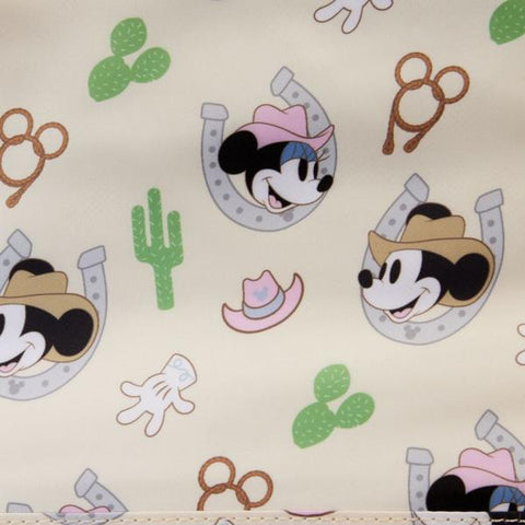 Image of Loungefly Disney - Western Mickey & Minnie Crossbody