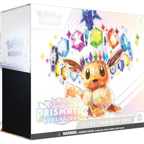 Image of POKÉMON TCG Scarlet & Violet 8.5 Prismatic Evolutions Elite Trainer Box