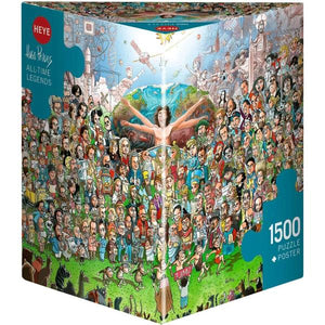 HEYE Prades – All-Time Legends 1500pc Puzzle