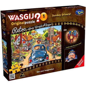 Wasgij? Original Retro #1 Sunday Drivers 500XL pc  Puzzle