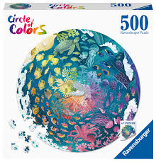 Ravensburger Circle Of Colors Ocean - 500pc Puzzle