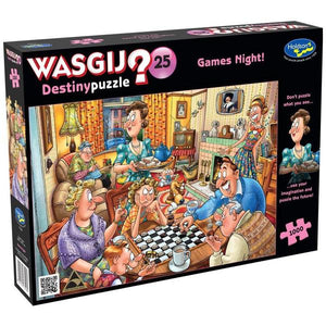 Wasgij!? Destiny #25 - Games Night 1000pc Puzzle