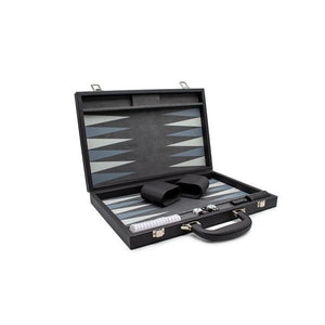 LPG Classics Leather Backgammon Set