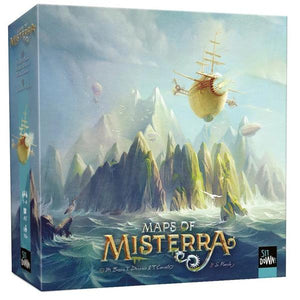 Maps of Misterra Board Game