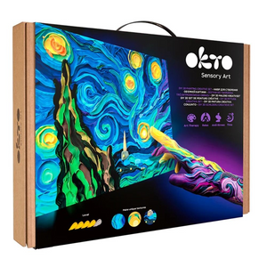 Okto Paint by Numbers with Clay - Little Prince Starry Night