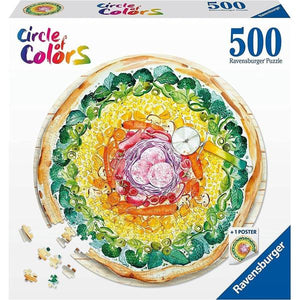 Ravensburger Circle of Colors - Pizza 500pc Puzzle