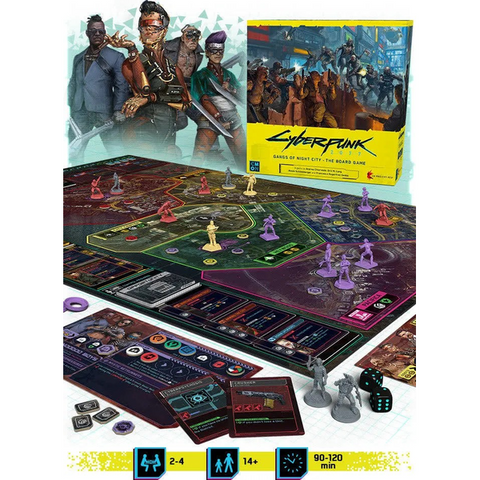 Image of Cyberpunk 2077 Gangs of Night City Board Game