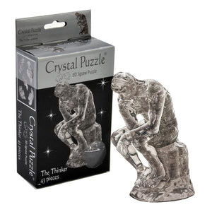 3D Crystal Puzzle - The Thinker