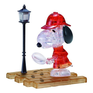 3D Crystal Puzzle - Snoopy Detective