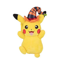 Pokemon Plush Seasonal Halloween Assortment 8in Pikachu Witch Hat