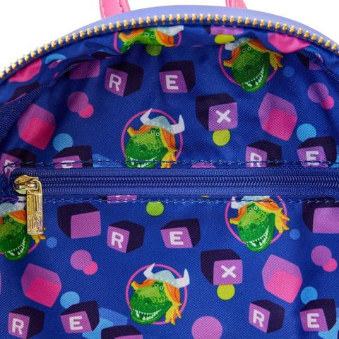 Image of Loungefly Toy Story - Partysaurus Rex US Exclusive Mini Backpack