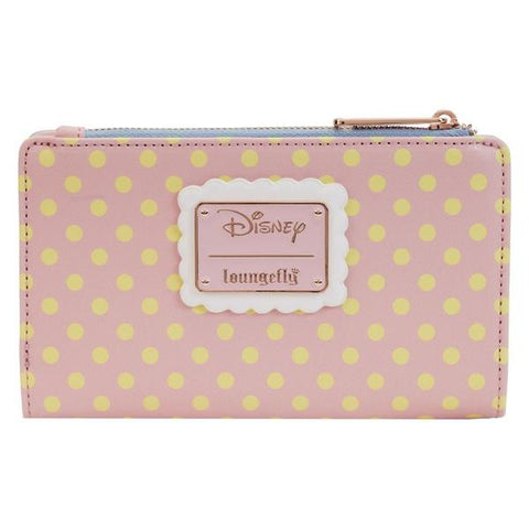 Image of Loungefly Disney - Minnie Daisy Pastel Block Dots Flap Purse