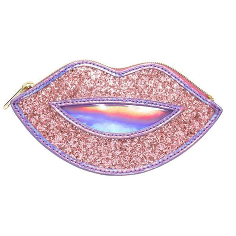 Image of Loungefly WWE - Bianca Belair Lips SDCC 2022 Exclusive Purse