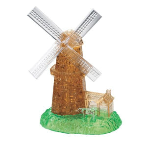 3D Crystal Puzzle - Large Windmill