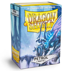 Sleeves - Dragon Shield - Box 100 - Petroleum MATTE