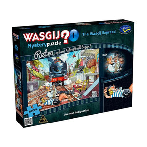 WASGIJ? Retro Mystery #1 -  The Wasgij Express 500XLpc Puzzle