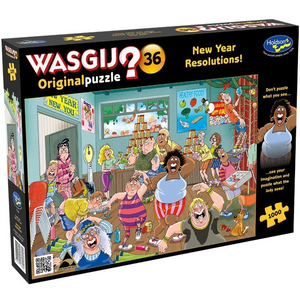 Wasgij? Original 36 - New Year Resolutions! 1000pc Puzzle