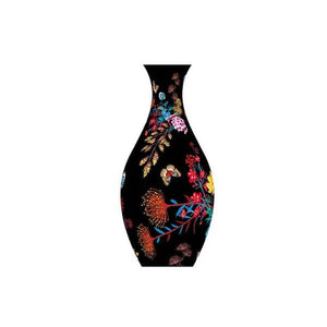 Pintoo 3D Vase - Elegant Floral Print Puzzle