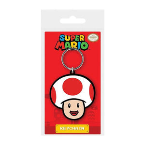 Super Mario - Toad - Rubber Keyring